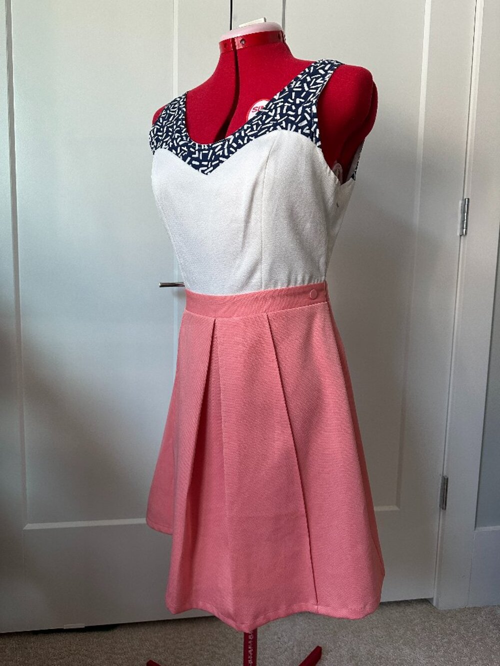 C. Luce sprinkle dress with cutout